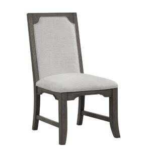 Lisbon - Dining Side Chair (Set of 2) - Gray