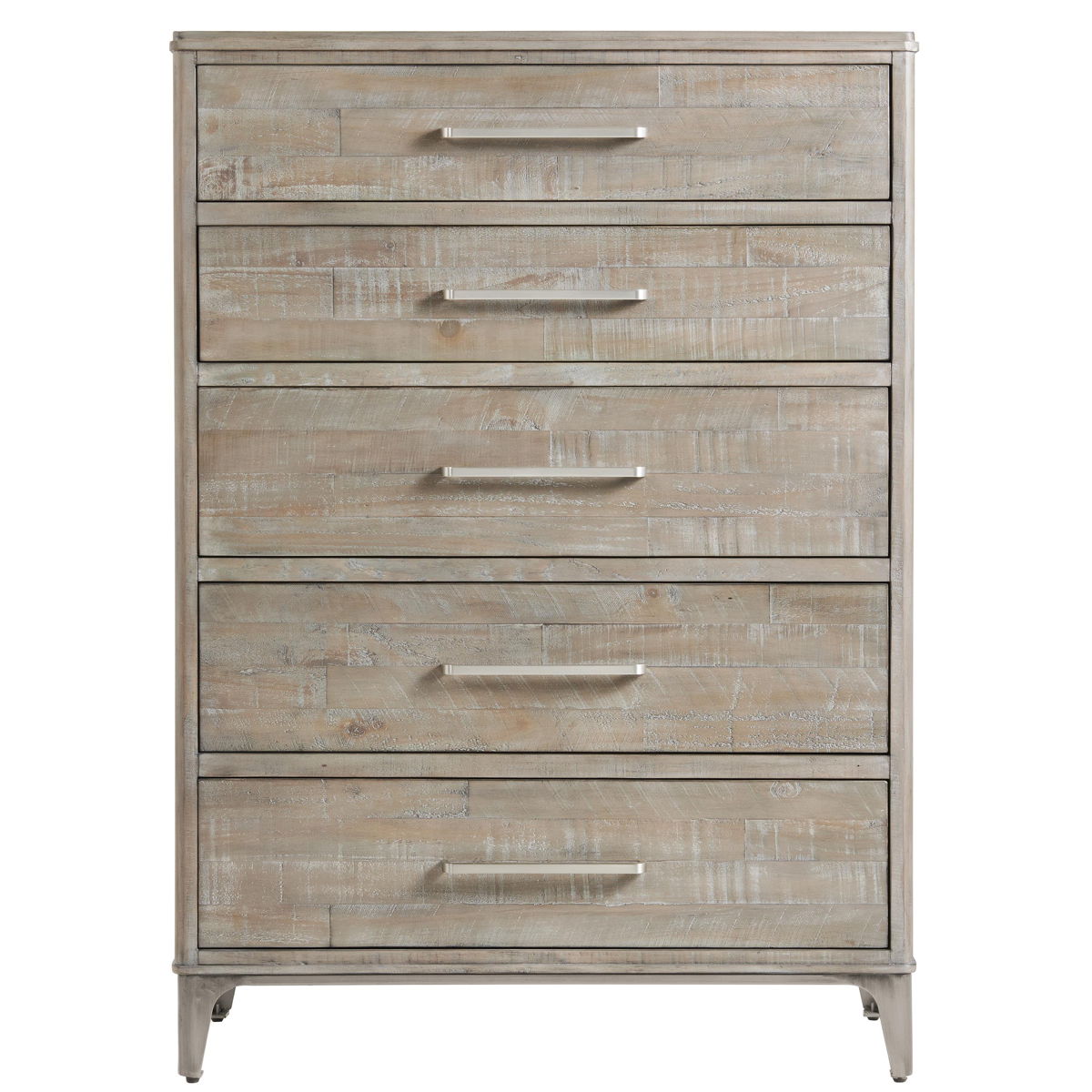 Intrigue - 5 Drawer Chest - Light Brown - Image 4
