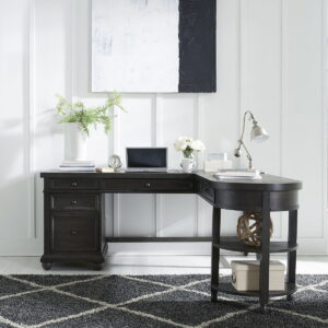 Harvest Home - L Shaped Desk - Chalkboard