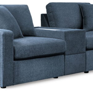 Modmax - 3-Piece Sectional Sofa With Storage Console - Fabric - Ink