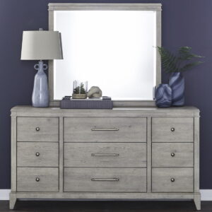 New Haven - Dresser & Mirror - Sanctuary White