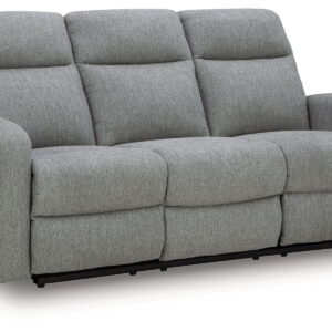 Gauntlet - Reclining Sofa - Sterling