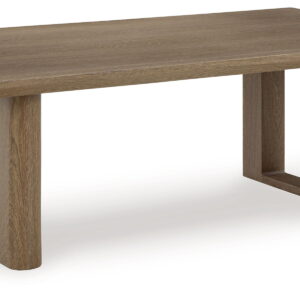 Serene Bay - Rectangular Cocktail Table - Dark Brown