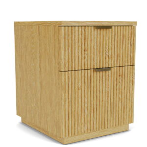 Deerfield - File Cabinet - Natural Oak