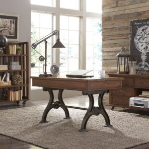 Arlington House - Writing Desk - Cobblestone Brown