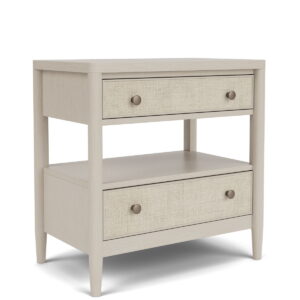 Laguna - 2 Drawer Nightstand - Beige
