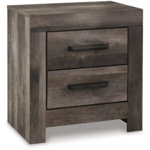 Wynnlow - Two Drawer Night Stand - Gray
