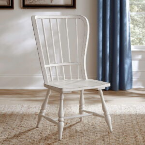 Magnolia Manor - Windsor Back Side Chair (RTA) - Antique White