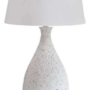 Wyattford - Metal Table Lamp - White / Black