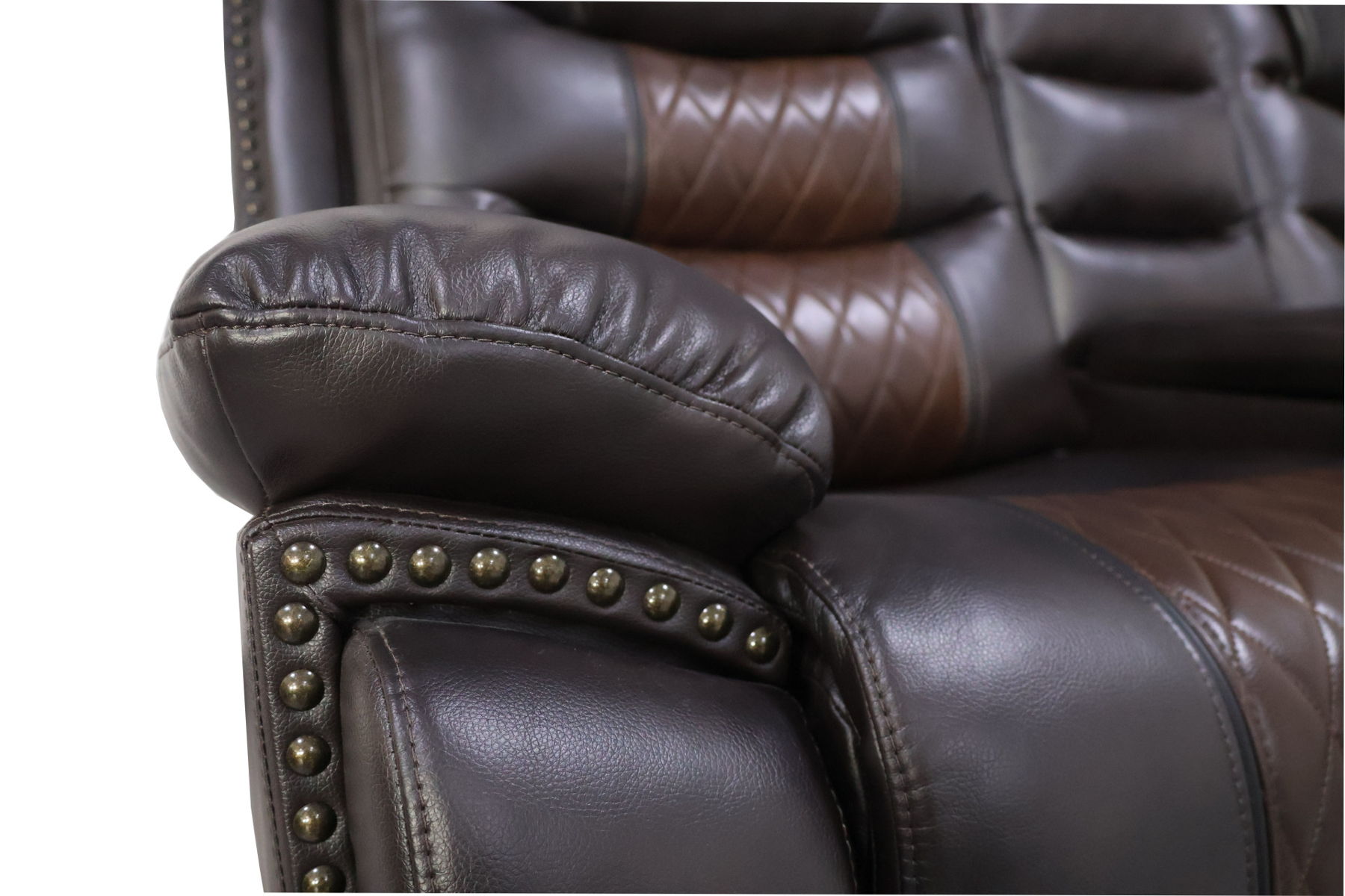 Nikko - Console Loveseat With Dual Recliners - Image 3