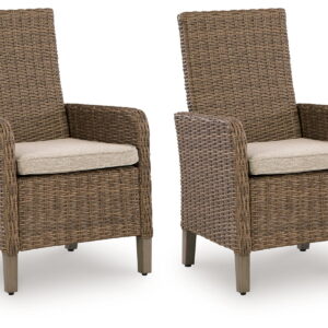 Laguna Heights - Arm Chair With Cushion (Set of 2) - Beige