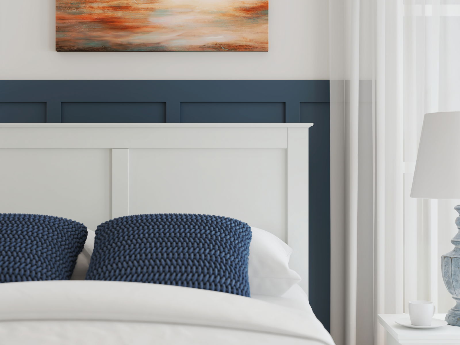 Bostwick Shoals - Panel Bed With Framed Footboard - Image 16