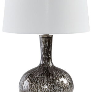 Tenslow - Glass Table Lamp - Antique Black