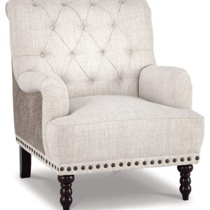 Tartonelle - Accent Chair - Ivory / Taupe
