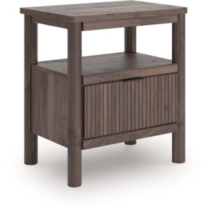 Pamytta - One Drawer Night Stand - Brown