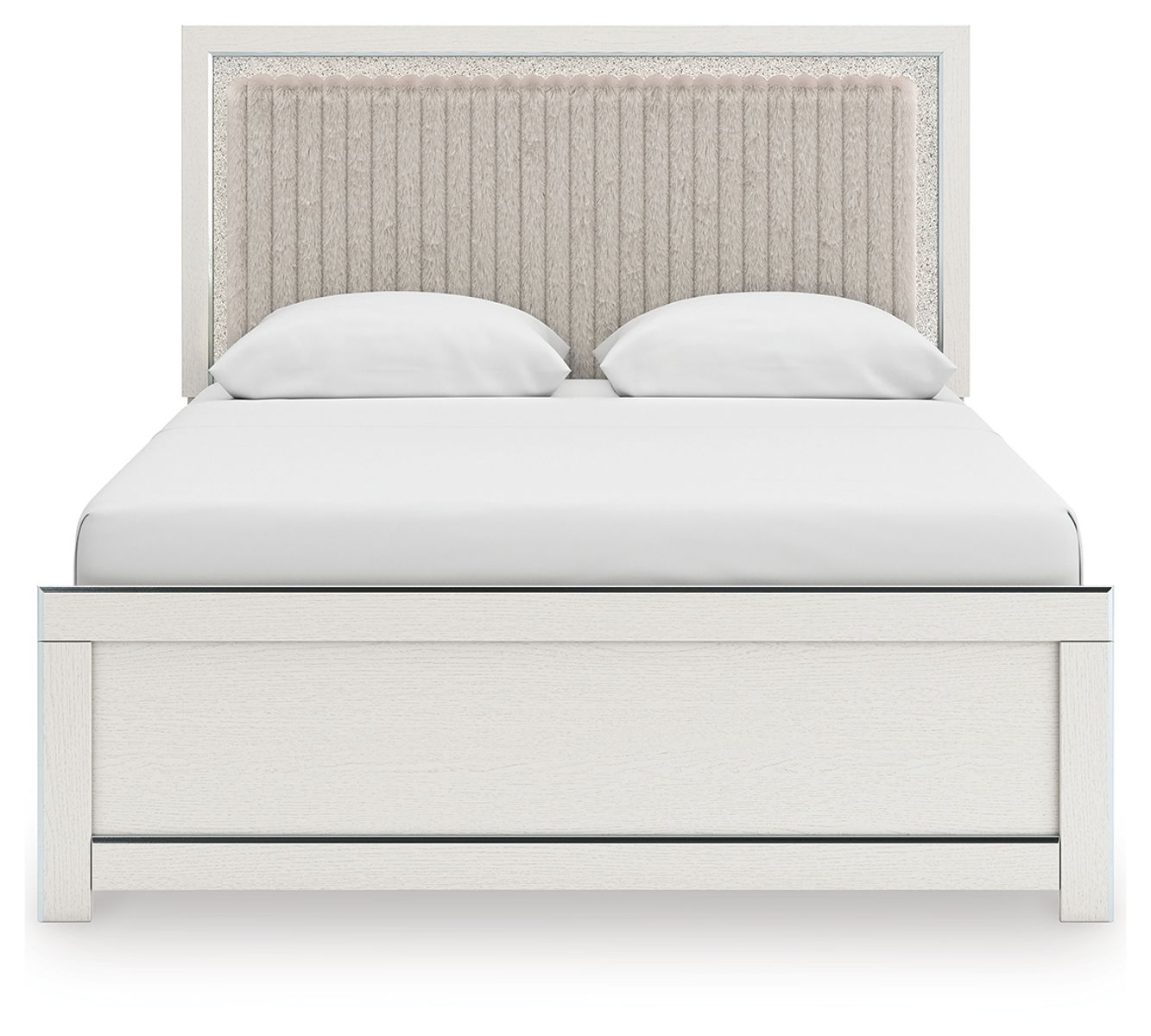 Zuraleus - Upholstered Panel Platform Bed With Roll Slats - Image 10