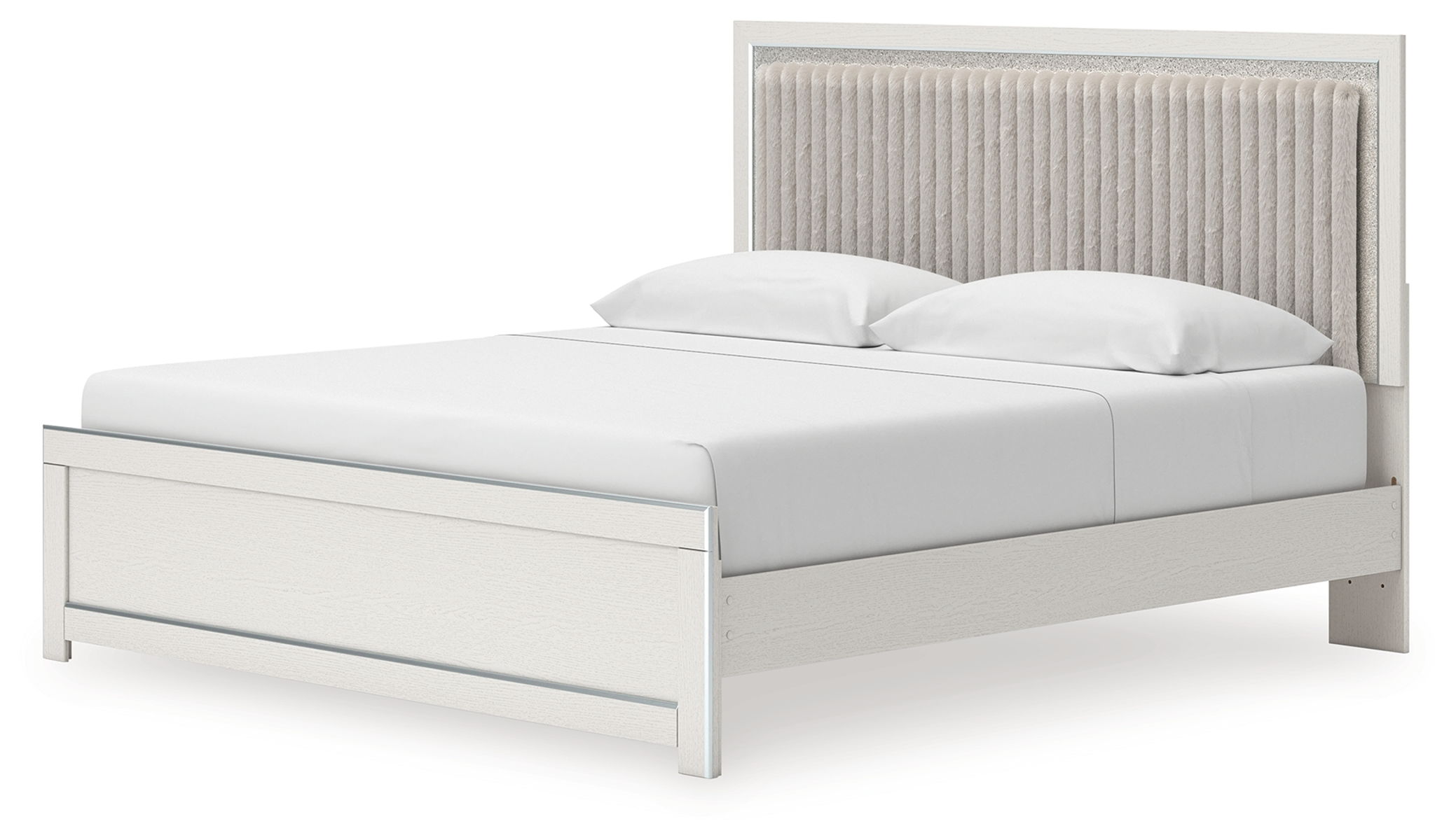 Zuraleus - Upholstered Panel Platform Bed With Roll Slats - Image 19