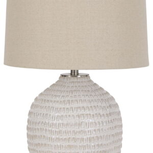 Jamon - Ceramic Table Lamp - Beige