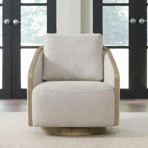 Nora - Upholstered Swivel Accent Chair