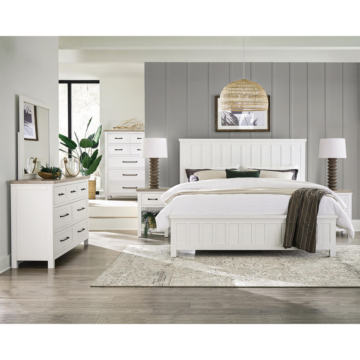 Cora - 5 Drawer Chest - White - Image 6