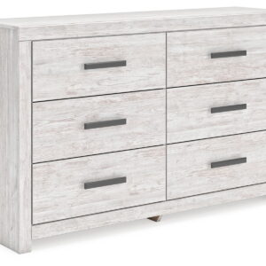 Cayboni - Six Drawer Dresser - Whitewash