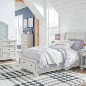 Robbinsdale - Youth Sleigh Storage Bedroom Set