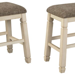 Bolanburg - Upholstered Stool (Set of 2) - Beige
