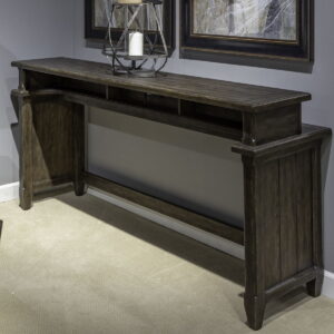 Paradise Valley - Console Bar Table - Saddle Brown