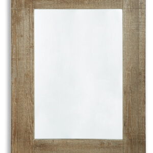 Waltleigh - Accent Mirror - Distressed Brown