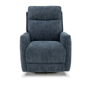 Maben - Triple Power Swivel Recliner With Headrest & Lumbar System