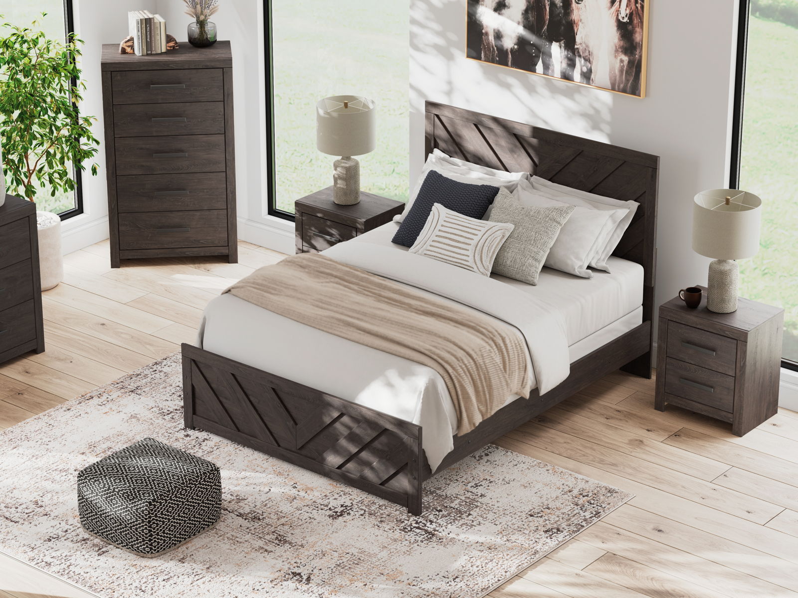Prendonea - Panel Bed - Image 2