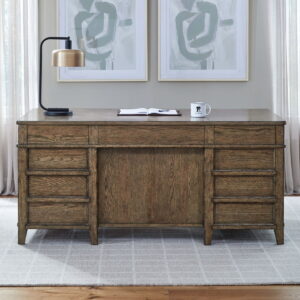 Carolina Park - Jr Executive Desk - Amber Brown