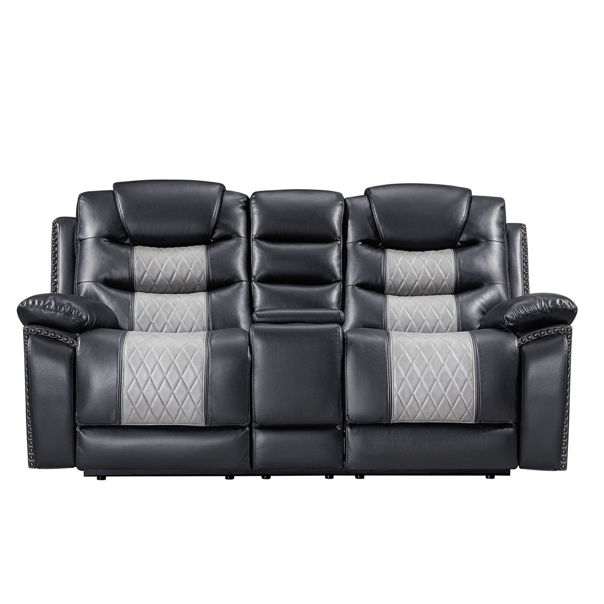 Nikko - Console Loveseat With Dual Recliners - Image 26