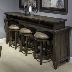 Paradise Valley - 4 Piece Living Room Set - Saddle Brown