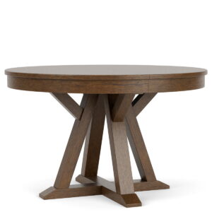 Calhoun - Round Dining Table - Whiskey Oak