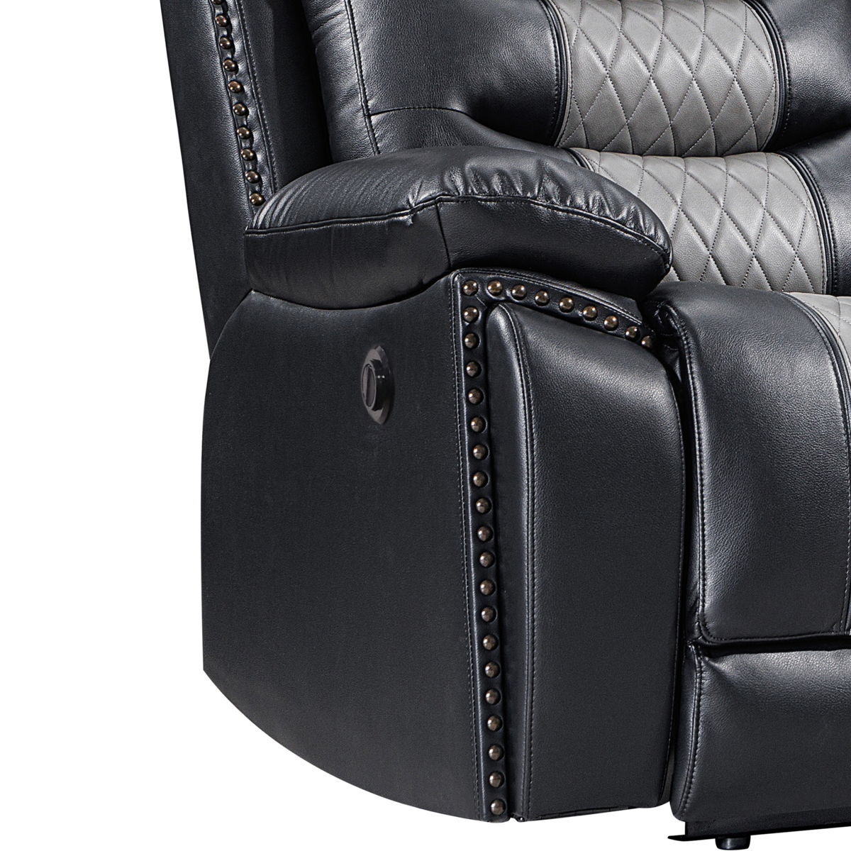 Nikko - Console Loveseat With Dual Recliners - Image 14