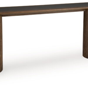 Dontayne - Sofa Table - Warm Brown