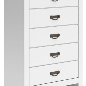 Binterglen - Five Drawer Chest - White