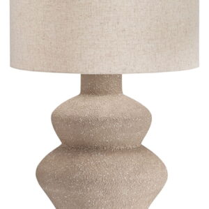 Jossleigh - Metal Table Lamp - Beige