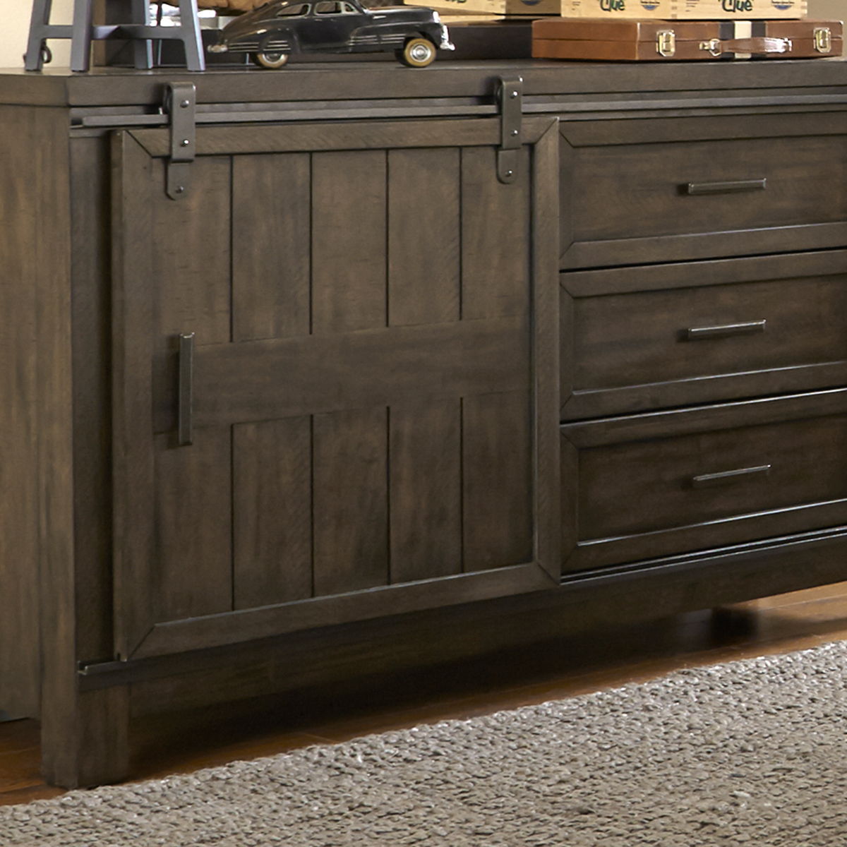 Thornwood Hills - Panel Bed, Dresser & Mirror - Image 9