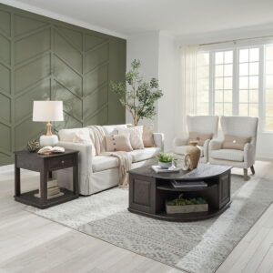 Wallace - 3 Piece Set - Aged Oak