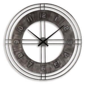 Ana Sofia - Wall Clock - Antique Gray