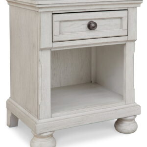Robbinsdale - One Drawer Night Stand - Antique White
