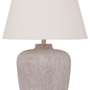 Danry - Metal Table Lamp - Distressed Cream