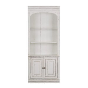 Magnolia Manor - Bunching Bookcase - Antique White