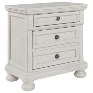Robbinsdale - Two Drawer Night Stand - Antique White