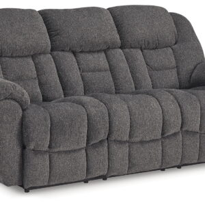 Foreside - Reclining Sofa - Charcoal