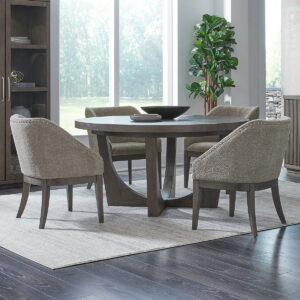 Cascade Falls - Pedestal Table - Satin Espresso