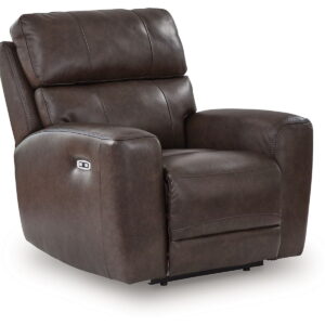 Crossplex - Power Recliner / Adjustable Headrest - Smoke