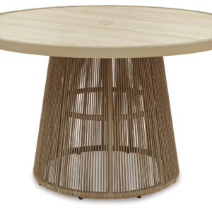 Orchard Beach - Outdoor Dining Table - Beige